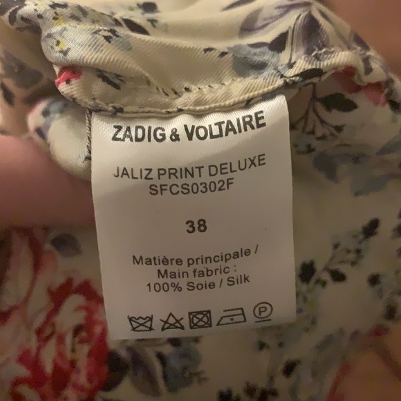 Brand new with tags - 100% silk designer Zadig & Voltaire skirt - Picture 3 of 3